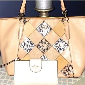 Coach Patchwork Gallery City tote ONLY!